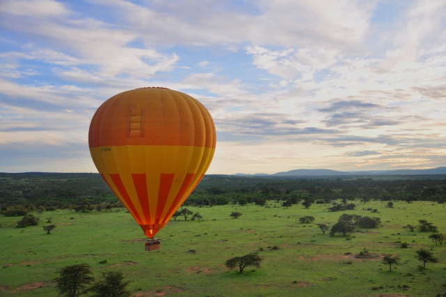 Abheben im Heißluftballon 